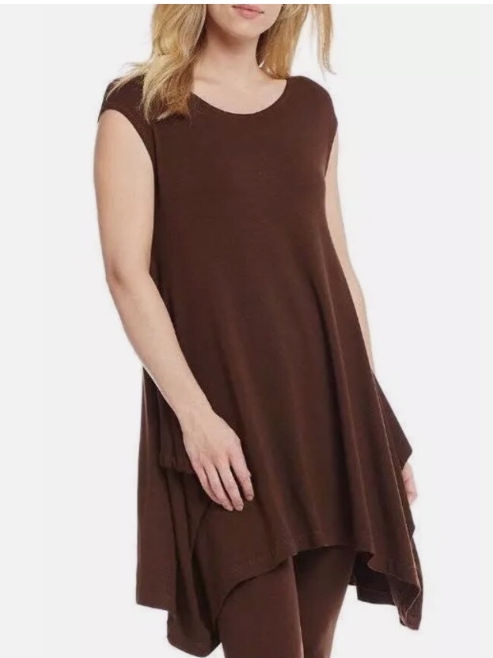 Bryn Walker Chocolate Brown Zia Tunic